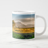 Sunrise in Moulton Barn Jumbo-Tasse (Rechts)