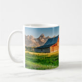 Sunrise in Moulton Barn Kaffeetasse (Links)