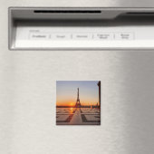 Sunrise in Paris Magnet (In Situ (Geschirrspüler))