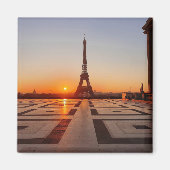 Sunrise in Paris Magnet (Vorne)