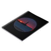 Sunrise in Roker Lighthouse-England Notebook Notizblock (Linke Seite)