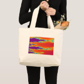 Sunrise Jumbo Tote Bag Stoffbeutel (Vorderseite (Produkt))