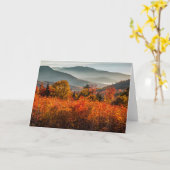 Sunrise Kancamagus Highlights Karte (Gelbe Blume)