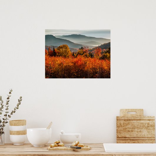 Sunrise Kancamagus Highlights Poster (Küche)