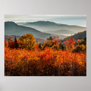Sunrise Kancamagus Highlights Poster