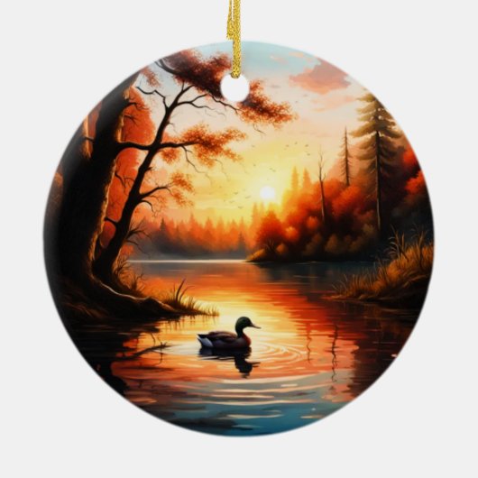 Sunrise Keramik Ornament (Hinten)