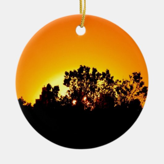 Sunrise Keramikornament (Vorne)