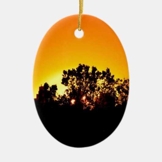 Sunrise Keramikornament (Vorne)
