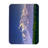 Sunrise Kisses Mt. McKinley | Alaska-Bereich Magnet (Vertikal)