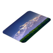 Sunrise Kisses Mt. McKinley | Alaska-Bereich Magnet (Linke Seite)