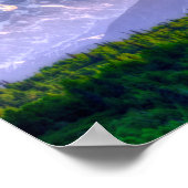 Sunrise Kisses Mt. McKinley | Alaska-Bereich Poster (Ecke)