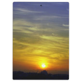 Sunrise Klemmbrett (Rückseite)