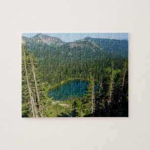 Sunrise Lake aus der Vogelperspektive im Mount Rai Puzzle