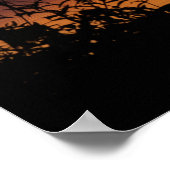 "Sunrise Lake" Poster/Wand-Dekoration Poster (Ecke)