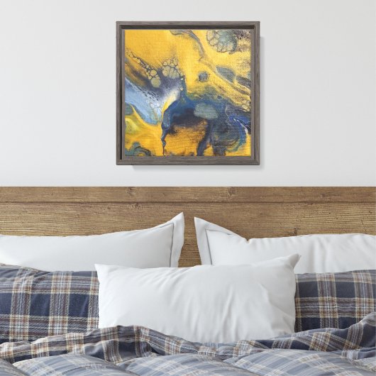 "Sunrise" Leinwanddruck (Insitu (Schlafzimmer))