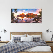 Sunrise Leinwanddruck (Insitu (Schlafzimmer))