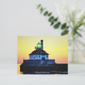 Sunrise Lighthouse Duluth, Minnesota Postkarte (Stehend Vorderseite)