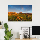 Sunrise Lights Blackleaf Canyon 2 Poster (Heimbüro)