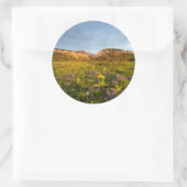 Sunrise Lights Blackleaf Canyon Runder Aufkleber (Tasche)