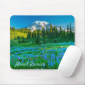 Sunrise Lupine und Berg Rainer Mousepad (Mit Mouse)