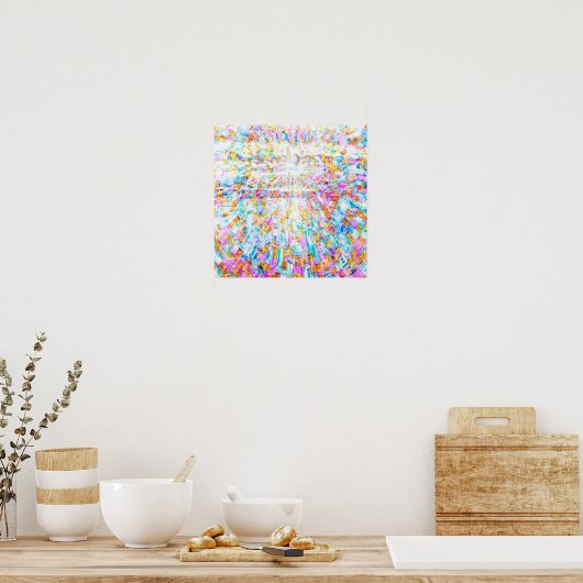 Sunrise Mandala 2 Poster (Küche)