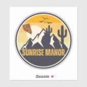 Sunrise Manor, Nevada Aufkleber (Blatt)