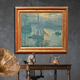 Sunrise (Marine) von Claude Monet Poster