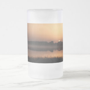 Sunrise Mattglas Bierglas