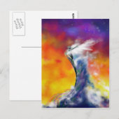 Sunrise Mermaid Postkarte (Vorne/Hinten)