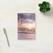 "Sunrise" Mit Monogramm Post-it-Notizen Post-it Klebezettel (Büro)