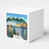 Sunrise Moose Geschenkschachtel (Vorderseite)