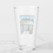 Sunrise Moose Glas (Rückseite)