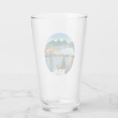 Sunrise Moose Glas (Rückseite)