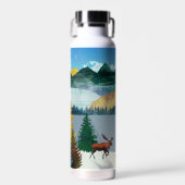 Sunrise Moose Trinkflasche (Vorne)
