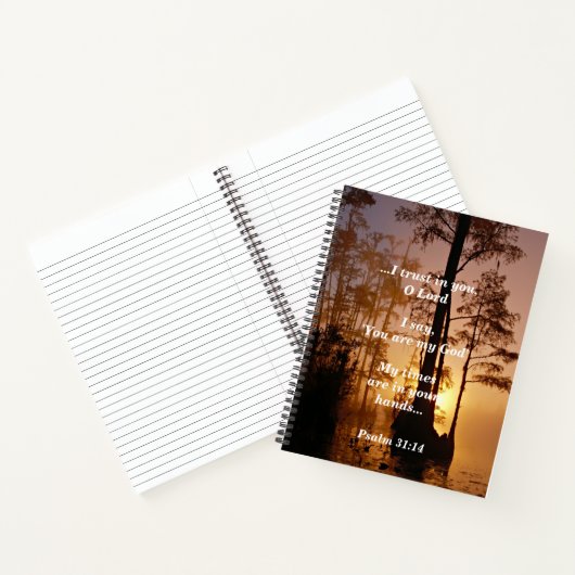 Sunrise My Times liegt in Ihren Händen Notebook Notizblock (Innenseite)