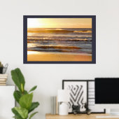 Sunrise Ocean Foto Poster (Heimbüro)