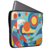 Sunrise Ocean Wave Laptopschutzhülle (Vorne Rechts)