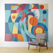 Sunrise Ocean Wave Wandteppich (Beispiel (Horizontal))