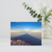 Sunrise of Mount Teide card Postkarte (Stehend Vorderseite)