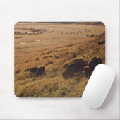 Sunrise on Bison Mousepad (Mit Mouse)