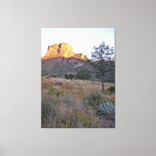 Sunrise on Casa Grande, BBNP, Texas Leinwanddruck (Vorderseite)
