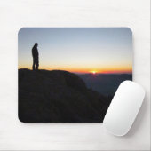Sunrise on Mt Whitney 2 - John Muir Trail Mousepad (Mit Mouse)