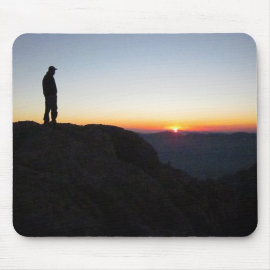 Sunrise on Mt Whitney 2 - John Muir Trail Mousepad (Vorne)