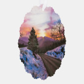 Sunrise Ornament Karte (Rechts)