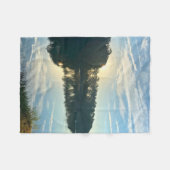 Sunrise Over A Georgia Lake Fleecedecke (Vorderseite (Horizontal))