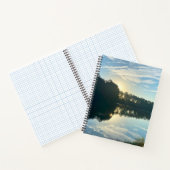 Sunrise Over A Georgia Lake Notizblock (Innenseite)