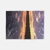 Sunrise Over Bear Lake Fleecedecke (Vorderseite (Horizontal))