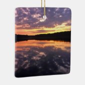 Sunrise Over Bear Lake Keramikornament (Rechts)