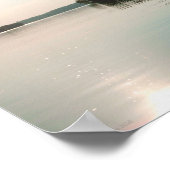 Sunrise Over Calm Lake Poster (Ecke)