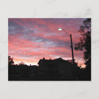 Sunrise over Centennial Park, Sydney Postkarte